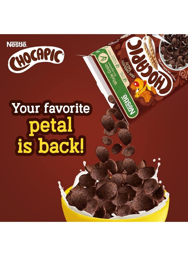 Chocapic Nestlé Chocapic Chocolate Breakfast Cereal, Whole Grain, 375g - Image 2